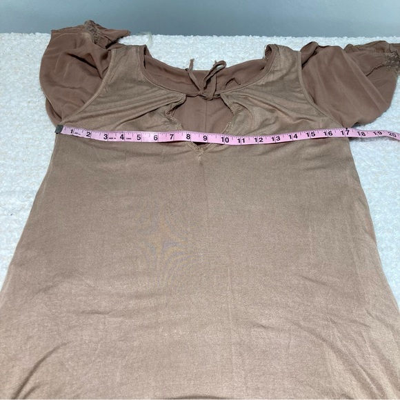 Astoria Born‎ brown pullover blouse - Picture 4 of 12